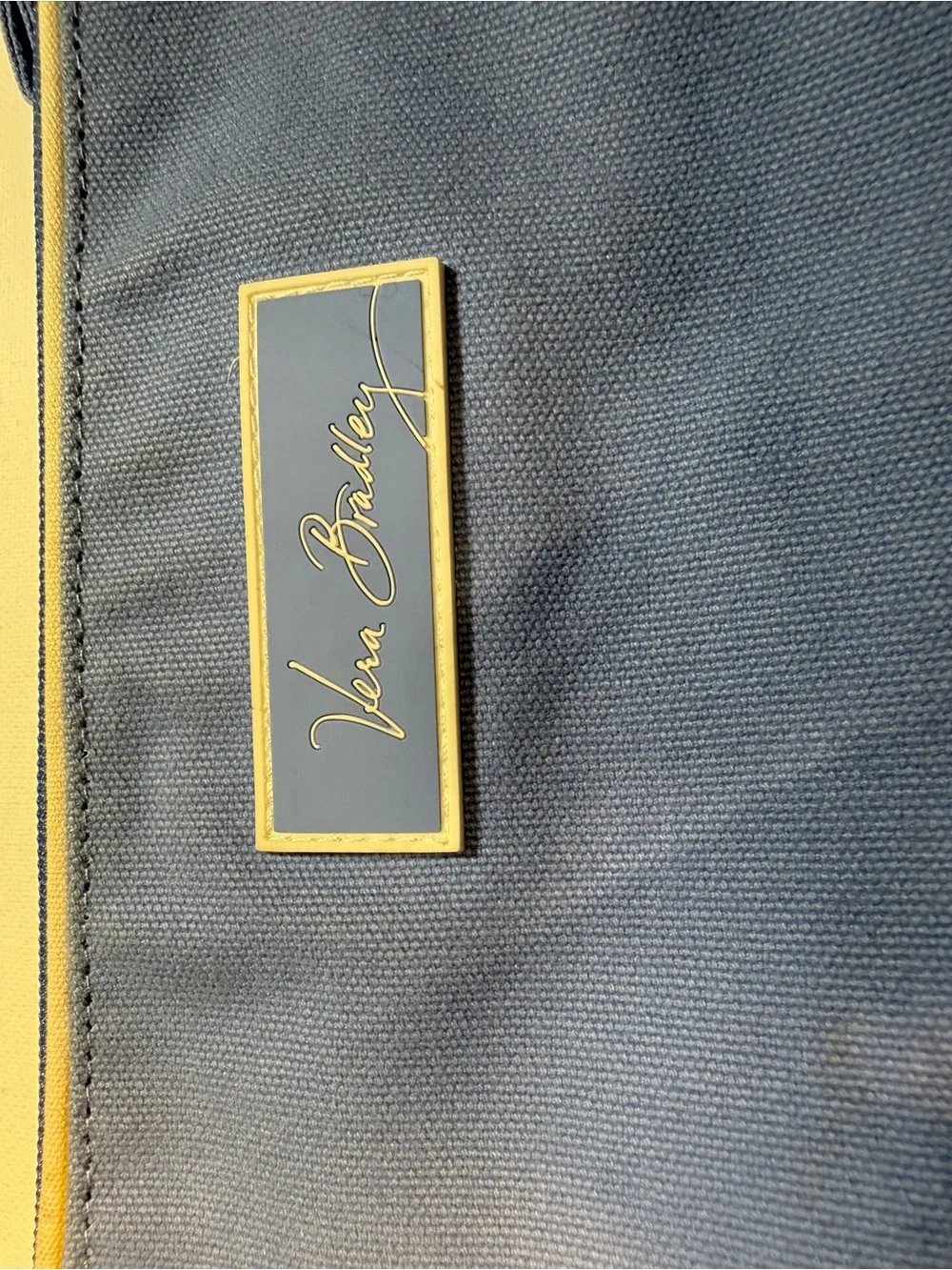 Vera Bradley Blue Toiletry Pouch